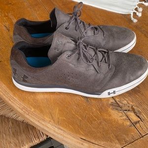 Gently used Under Armour golf shoes